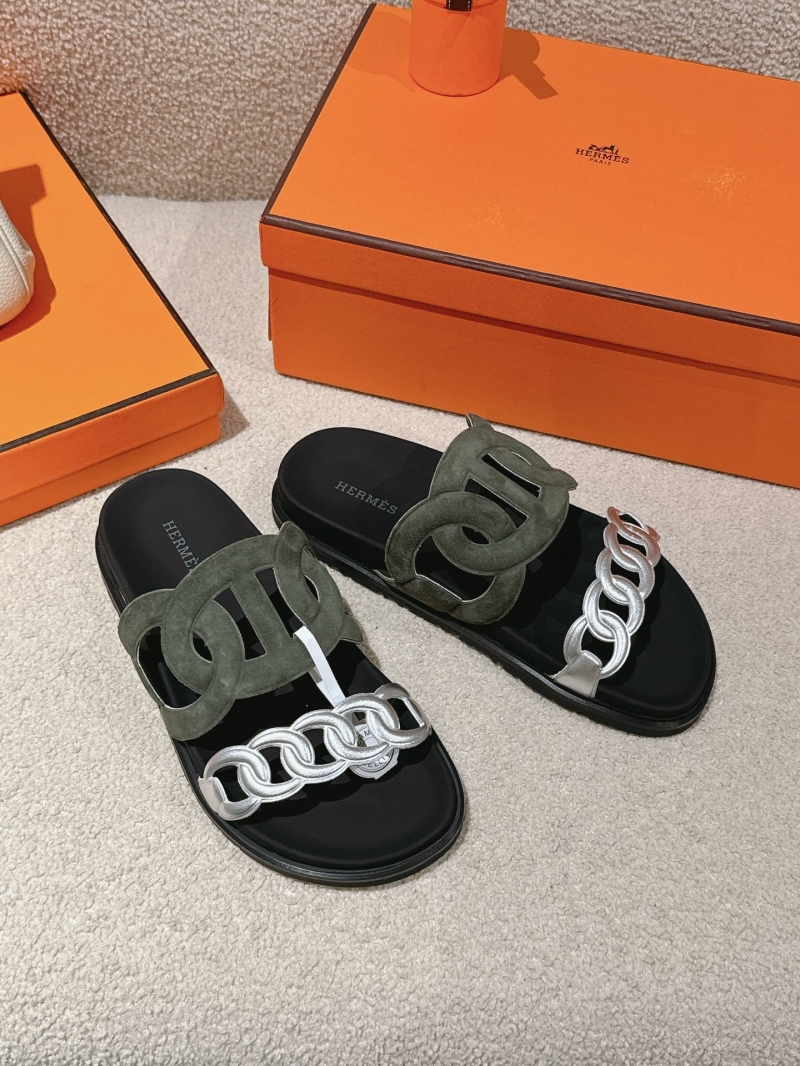H**mes slippers